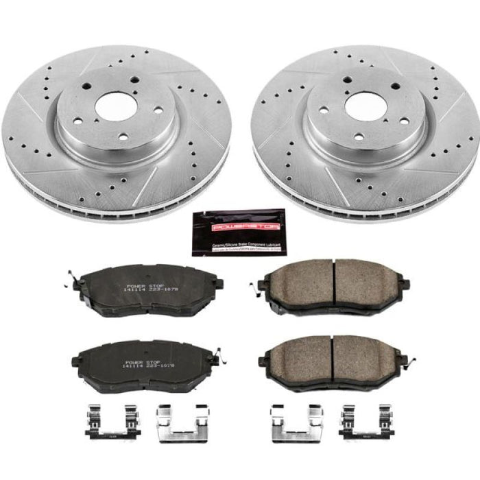 Power Stop 06-07 Subaru B9 Tribeca Front Z23 Evolution Sport Brake Kit - Premium Brake Kits - Performance D&S from PowerStop - Just $420.82! Shop now at WinWithDom INC. - DomTuned