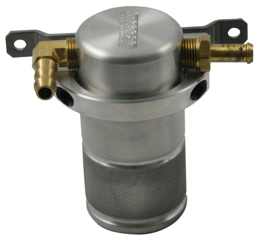 Moroso 90-05 Mazda Miata Air/Oil Separator Catch Can - Small Body - Billet Aluminum - Premium Oil Catch Cans from Moroso - Just $190.99! Shop now at WinWithDom INC. - DomTuned