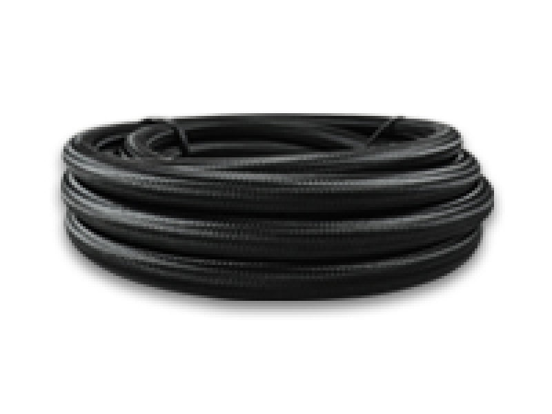 Vibrant -6 AN Black Nylon Braided Flex Hose .56in ID (150 foot roll) - Premium Hoses from Vibrant - Just $653.99! Shop now at WinWithDom INC. - DomTuned