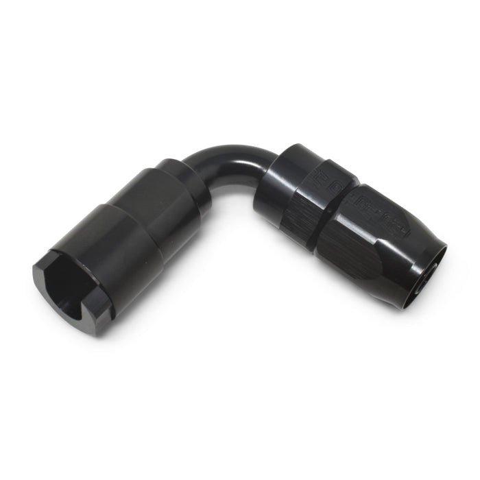 Russell Performance 3/8in SAE Quick Disc Female to -6 Hose Black 90 Degree Hose End - Premium Fittings from Russell - Just $22.95! Shop now at WinWithDom INC. - DomTuned