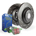 EBC S2 Brake Pad and Rotor Kit - Premium Brake Rotors - Slotted from EBC - Just $309.31! Shop now at WinWithDom INC. - DomTuned