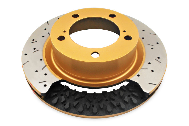 DBA 12+ Subaru/Scion BRZ/FR-S (US Spec)/ 08-13 WRX Rear Cross Drilled Slotted 4000 Series Rotor - Premium Brake Rotors - Slot & Drilled from DBA - Just $308.54! Shop now at WinWithDom INC. - DomTuned