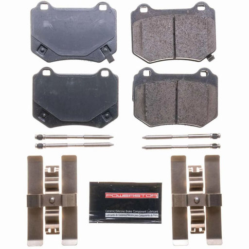 Power Stop 18-19 Subaru WRX STi Rear Z23 Evolution Sport Brake Pads w/Hardware - Premium Brake Pads - Performance from PowerStop - Just $69.87! Shop now at WinWithDom INC. - DomTuned