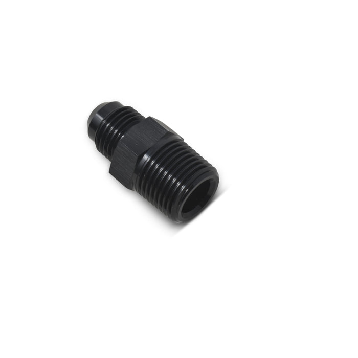 Russell Performance -6 AN to 1/4in NPT Straight Flare to Pipe (Black) - Premium Fittings from Russell - Just $2.66! Shop now at WinWithDom INC. - DomTuned