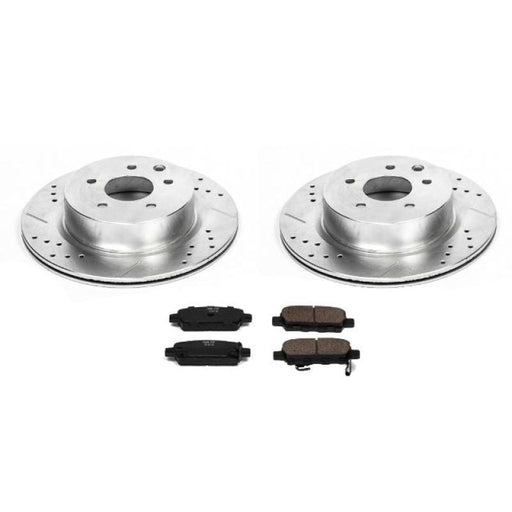 Power Stop 08-12 Infiniti EX35 Rear Z23 Evolution Sport Brake Kit - Premium Brake Kits - Performance D&S from PowerStop - Just $260.33! Shop now at WinWithDom INC. - DomTuned