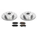 Power Stop 08-12 Infiniti EX35 Rear Z23 Evolution Sport Brake Kit - Premium Brake Kits - Performance D&S from PowerStop - Just $260.33! Shop now at WinWithDom INC. - DomTuned