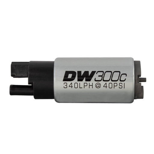 DeatschWerks 340lph DW300C Compact Fuel Pump w/o Mounting Clips - Premium Fuel Pumps from DeatschWerks - Just $189! Shop now at WinWithDom INC. - DomTuned