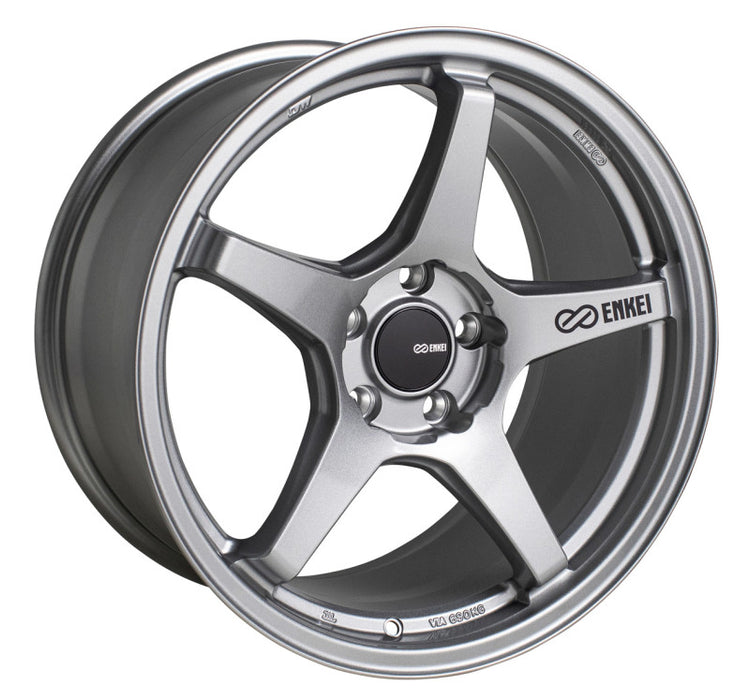 Enkei TS-5 18x8.5 5x114.3 38mm Offset 72.6mm Bore Storm Grey - Premium Wheels - Cast from Enkei - Just $346! Shop now at WinWithDom INC. - DomTuned