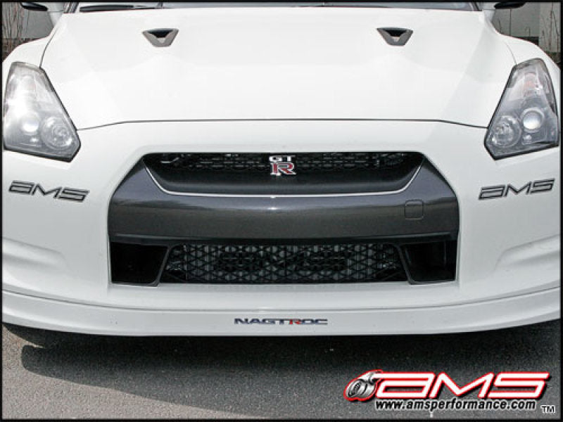 AMS Performance 2009+ Nissan GT-R R35 Replacement Alpha FMIC for Stock IC Piping w/Logo - Premium Intercoolers from AMS - Just $1745.95! Shop now at WinWithDom INC. - DomTuned