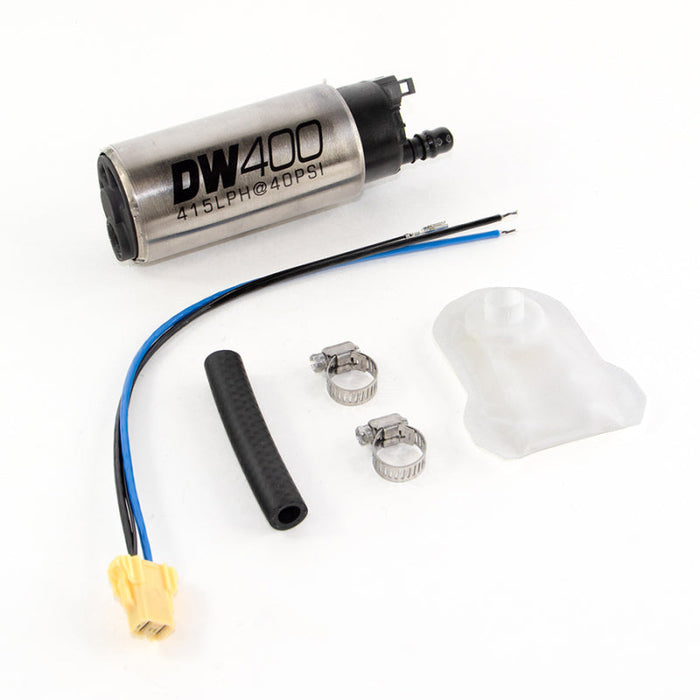 DeatschWerks 415LPH DW400 In-Tank Fuel Pump w/ 9-1041 Install Kit 98-11 Nissan Patrol - Premium Fuel Pumps from DeatschWerks - Just $239.00! Shop now at WinWithDom INC. - DomTuned