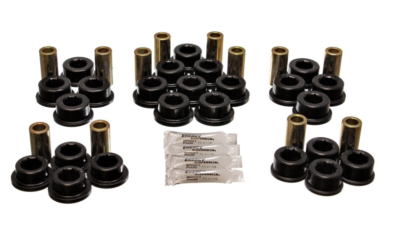 Energy Suspension 87-92 Toyota Supra Black Rear Control Arm Bushing Set - Premium Bushing Kits from Energy Suspension - Just $89.96! Shop now at WinWithDom INC. - DomTuned