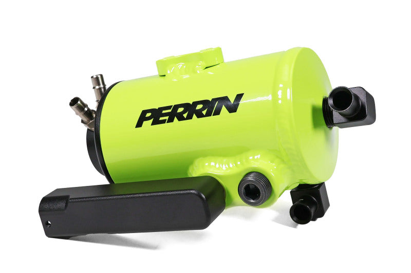 Perrin 22-23 Subaru WRX Air Oil Separator - Neon Yellow - Premium Oil Separators from Perrin Performance - Just $399.50! Shop now at WinWithDom INC. - DomTuned