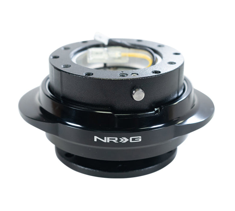 NRG Quick Release Gen 2.2 - Black Body / Shiny Black Oval Ring - Premium Quick Release Adapters from NRG - Just $145! Shop now at WinWithDom INC. - DomTuned