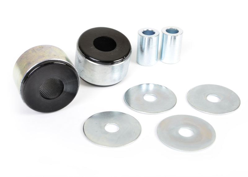 Whiteline 08+ Impreza / WRX / STi Rear Differential Mounts Positive Power Kit - Premium Differential Bushings from Whiteline - Just $71.88! Shop now at WinWithDom INC. - DomTuned