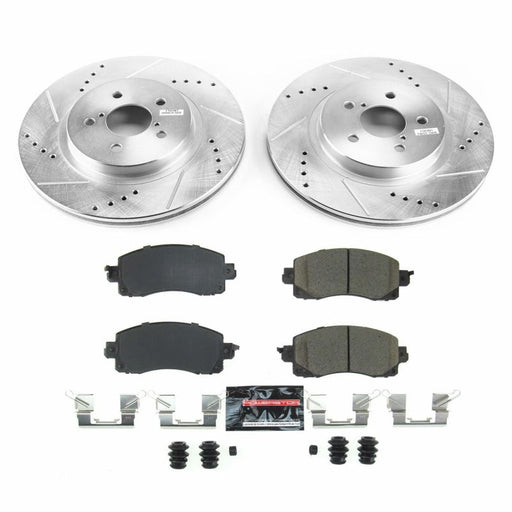 Power Stop 18-19 Subaru Crosstrek Front Z23 Evolution Sport Brake Kit - Premium Brake Kits - Performance D&S from PowerStop - Just $294.16! Shop now at WinWithDom INC. - DomTuned