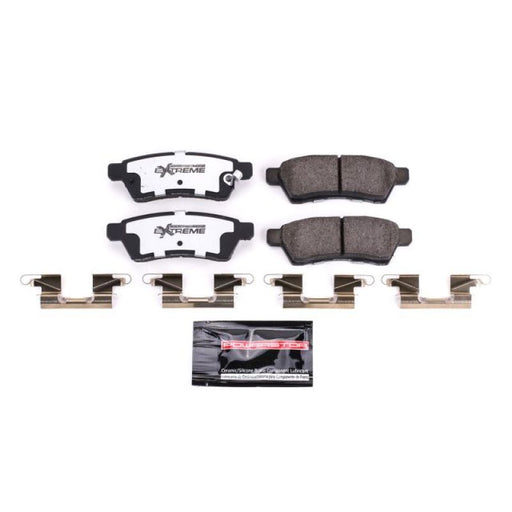 Power Stop 05-19 Nissan Frontier Rear Z36 Truck & Tow Brake Pads w/Hardware - Premium Brake Pads - Performance from PowerStop - Just $89.45! Shop now at WinWithDom INC. - DomTuned