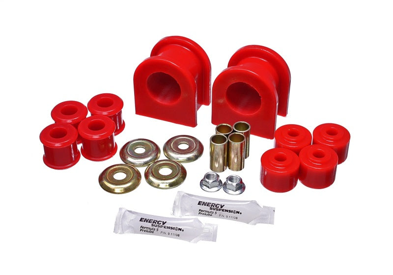 Energy Suspension 89-11 Ford F53 Motorhome Red 36mm Rear Sway Bar Bushing Set - Premium Bushing Kits from Energy Suspension - Just $66.24! Shop now at WinWithDom INC. - DomTuned