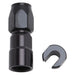 Russell Performance 3/8in SAE Quick Disc Female to -6 Hose Black Straight Hose End - Premium Fittings from Russell - Just $15.26! Shop now at WinWithDom INC. - DomTuned