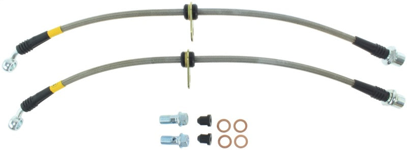 StopTech 00-05 Toyota MR2 Spyder Rear Stainless Steel Brake Lines - Premium Brake Line Kits from Stoptech - Just $71.07! Shop now at WinWithDom INC. - DomTuned