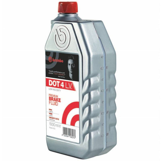 Brembo DOT 4 Low Viscosity Brake Fluid (1000 ML) (Min Qty 12) - Premium Brake Fluid from Brembo OE - Just $9.11! Shop now at WinWithDom INC. - DomTuned