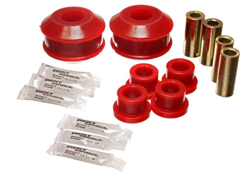 Energy Suspension 03-05 Mitsubishi Lancer EVO 8 Red Front Control Arm Bushing Set - Premium Bushing Kits from Energy Suspension - Just $96.58! Shop now at WinWithDom INC. - DomTuned