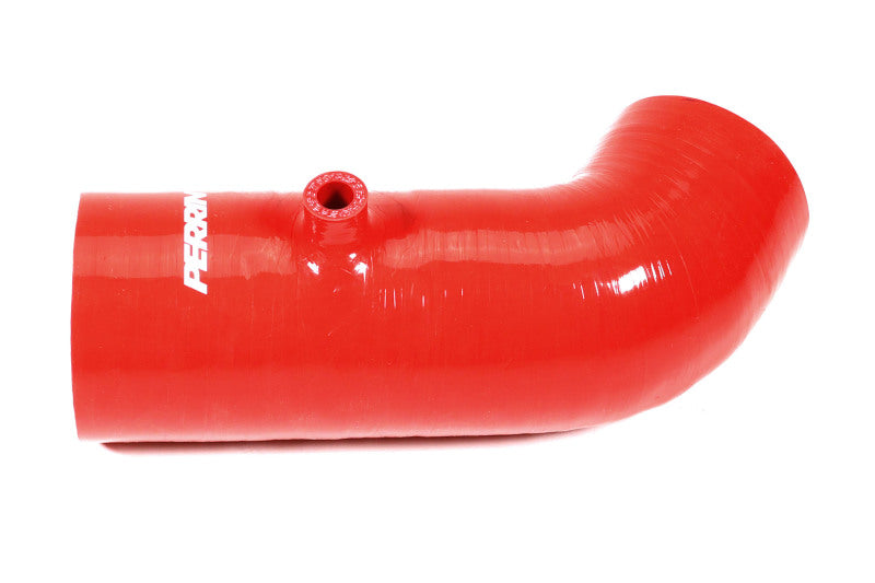 Perrin 22-23 Subaru BRZ/Toyota GR86 Silicone Inlet Hose (3in. ID / SS Wire) - Red - Premium Hoses from Perrin Performance - Just $148.75! Shop now at WinWithDom INC. - DomTuned