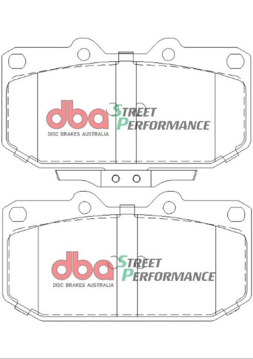 DBA 06-07 Subaru WRX SP500 Front Brake Pads - Premium Brake Pads - Performance from DBA - Just $93.92! Shop now at WinWithDom INC. - DomTuned