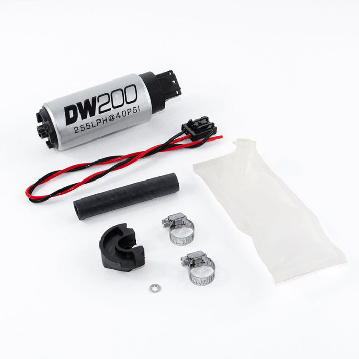 DeatschWerks 94+ Nissan 240sx/Silvia S14/S15 255 LPH DW200 In-Tank Fuel Pump w/ Install Kit - Premium Fuel Pumps from DeatschWerks - Just $109.00! Shop now at WinWithDom INC. - DomTuned