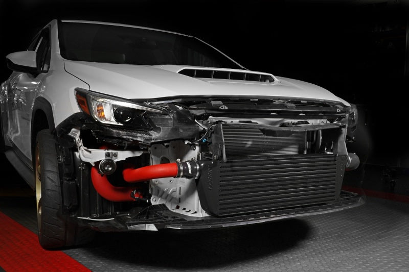 Perrin 22-23 Subaru WRX Front Mount Intercooler Kit (Red Tubes & Black Core) - Premium Intercoolers from Perrin Performance - Just $1299.65! Shop now at WinWithDom INC. - DomTuned