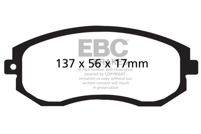 EBC 12+ Scion FR-S 2 Greenstuff Front Brake Pads - Premium Brake Pads - Performance from EBC - Just $115.98! Shop now at WinWithDom INC. - DomTuned