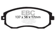 EBC 2012+ Subaru BRZ/FRS/86 2.0L Bluestuff Front Brake Pads - Premium Brake Pads - Racing from EBC - Just $128.87! Shop now at WinWithDom INC. - DomTuned