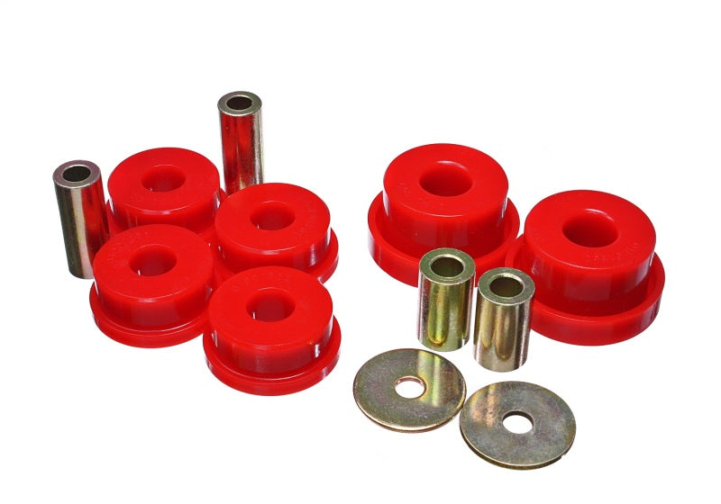 Energy Suspension 00-09 Subaru Legacy Red Rear Differential Mount Bushing Set - Premium Bushing Kits from Energy Suspension - Just $89.58! Shop now at WinWithDom INC. - DomTuned