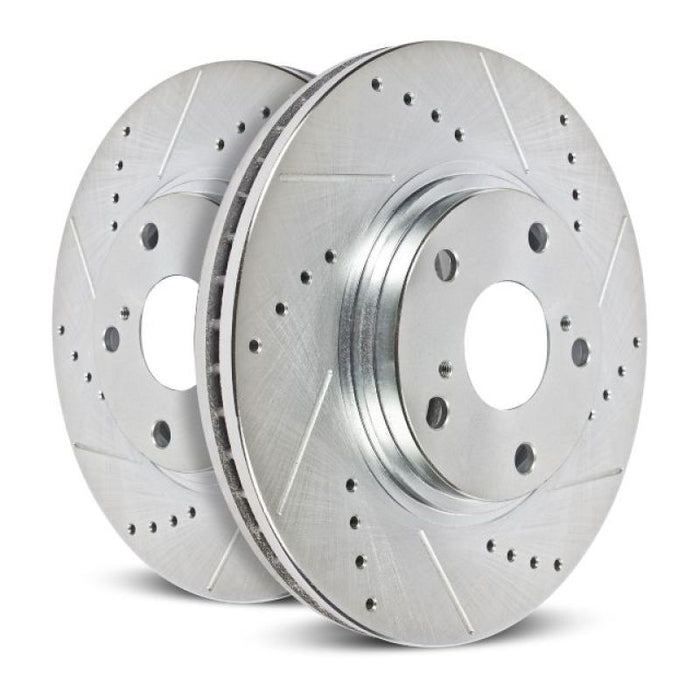 Power Stop 03-08 Dodge Ram 3500 Front Right Evolution Drilled & Slotted Rotor - Premium Brake Rotors - Slot & Drilled from PowerStop - Just $228.31! Shop now at WinWithDom INC. - DomTuned