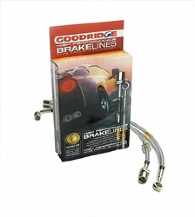 Goodridge 17-19 Subaru BRZ (w/Brembo Calipers) SS Brake Line Kit - Premium Brake Line Kits from Goodridge - Just $219.22! Shop now at WinWithDom INC. - DomTuned