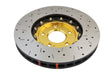 DBA 03-05 Evo 8/9 Front Drilled & Slotted 5000 Series 2 Piece Rotor Assembled w/ Gold Hat - Premium Brake Rotors - 2 Piece from DBA - Just $583.21! Shop now at WinWithDom INC. - DomTuned