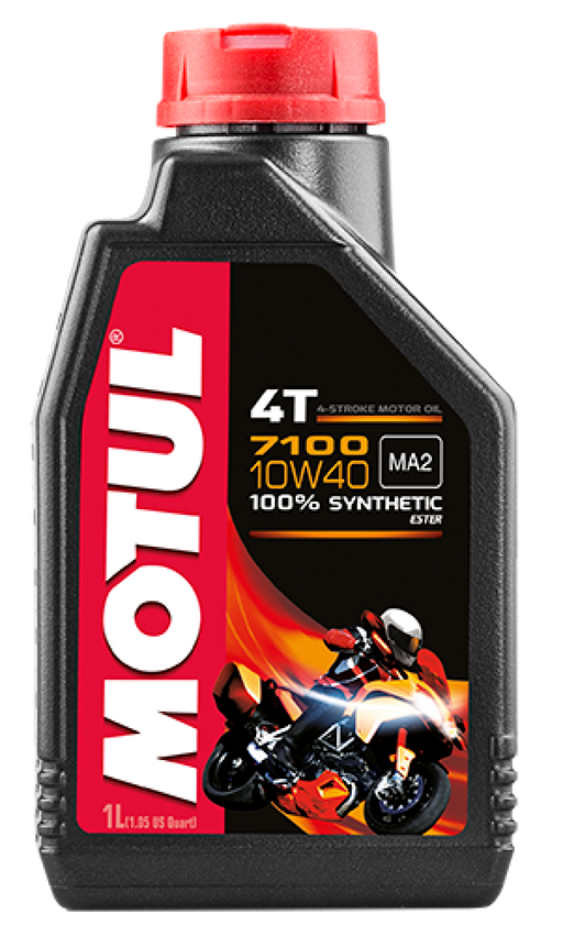 Motul 1L 7100 4-Stroke Engine Oil 10W40 4T - Premium Motor Oils from Motul - Just $225.48! Shop now at WinWithDom INC. - DomTuned