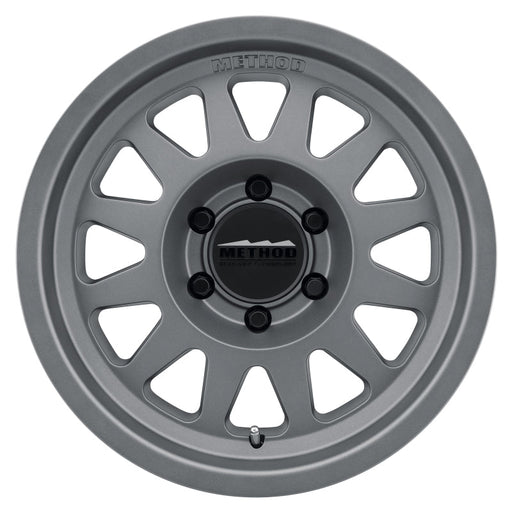 Method MR704 17x8.5 0mm Offset 5x5 71.5mm CB Matte Titanium Wheel - Premium Wheels - Cast from Method Wheels - Just $319! Shop now at WinWithDom INC. - DomTuned
