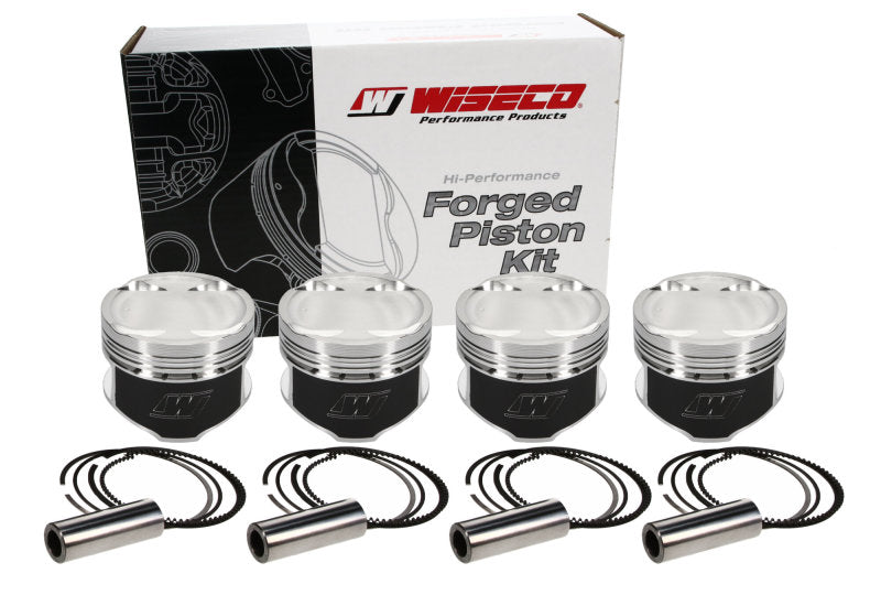 Wiseco Mits Turbo DISH -10cc 1.378 X 85.5 Piston Shelf Stock Kit - Premium Piston Sets - Forged - 4cyl from Wiseco - Just $697.99! Shop now at WinWithDom INC. - DomTuned