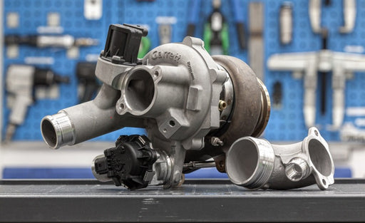 Garrett PowerMax Turbocharger 14-18 VW / Audi 2.0L TSI MK7 Stage 2 Upgrade Kit - Premium Turbochargers from Garrett - Just $3181.63! Shop now at WinWithDom INC. - DomTuned