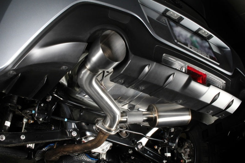 Perrin 2022 BRZ/GR86 Axle Back Exhaust SS (Single Side Exit w/Helmholtz Chamber) - Premium Axle Back from Perrin Performance - Just $446.25! Shop now at WinWithDom INC. - DomTuned