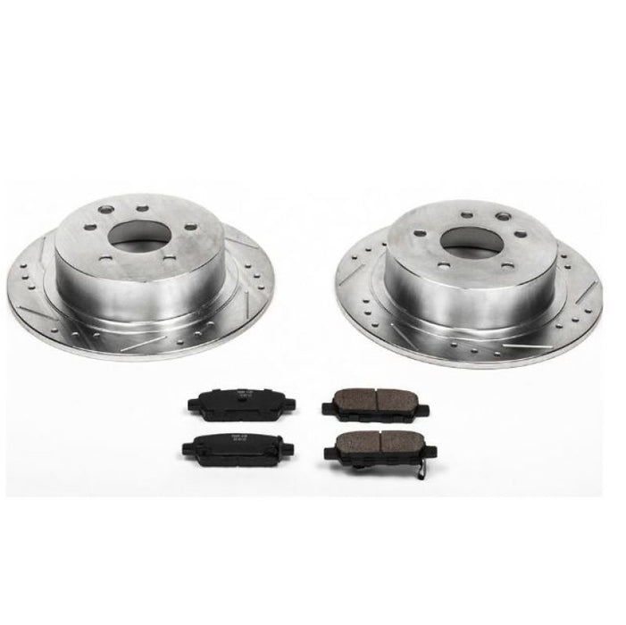 Power Stop 02-06 Nissan Altima Rear Z23 Evolution Sport Brake Kit - Premium Brake Kits - Performance D&S from PowerStop - Just $248.29! Shop now at WinWithDom INC. - DomTuned