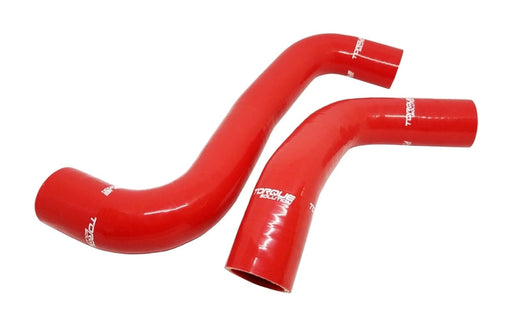 Torque Solution 08-14 Subaru WRX / 08-18 STI / 09-13 Forester XT Silicone Radiator Hose Kit - Red - Premium Radiator Hoses from Torque Solution - Just $122.21! Shop now at WinWithDom INC. - DomTuned