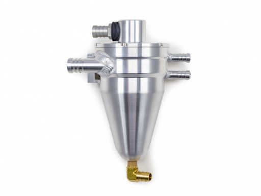 Killer B 08-14 WRX / 08-17 STI Air/Oil Separator w/ Plumbing - Premium Oil Catch Cans from Killer B Motorsport - Just $505! Shop now at WinWithDom INC. - DomTuned