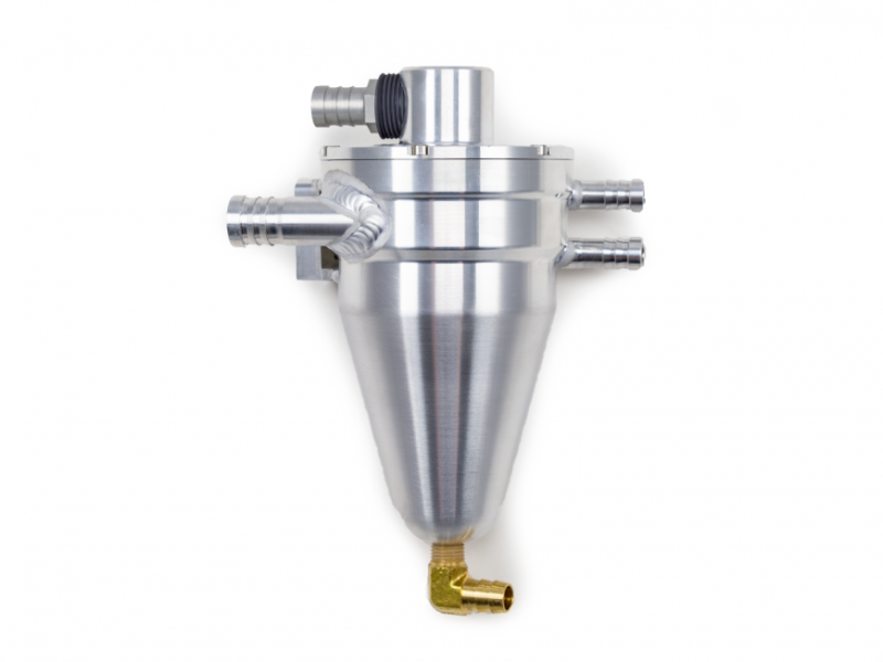 Killer B 08-14 WRX / 08-17 STI Air/Oil Separator w/ Plumbing - Premium Oil Catch Cans from Killer B Motorsport - Just $505! Shop now at WinWithDom INC. - DomTuned