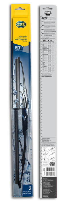 Hella Standard Wiper Blade 19in/21in - Pair - Premium Exterior Trim from Hella - Just $6.35! Shop now at WinWithDom INC. - DomTuned