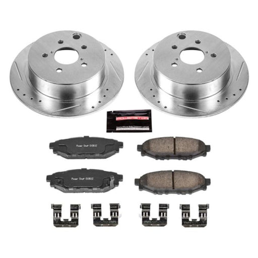 Power Stop 16-18 Subaru Crosstrek Rear Z23 Evolution Sport Brake Kit - Premium Brake Kits - Performance D&S from PowerStop - Just $245.85! Shop now at WinWithDom INC. - DomTuned