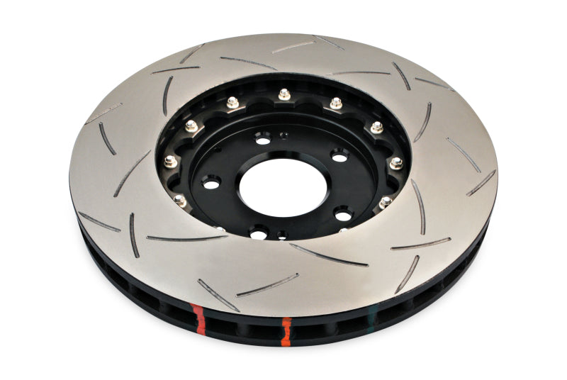 DBA 03-05 Evo 8/9 Front Slotted 5000 Series 2 Piece Rotor Assembled w/ Black Hat - Premium Brake Rotors - 2 Piece from DBA - Just $562.16! Shop now at WinWithDom INC. - DomTuned