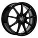 Enkei EDR9 16x7 4x100/114.3 45mm Offset 72.6 Bore Diameter Matte Black Wheel - Premium Wheels - Cast from Enkei - Just $187! Shop now at WinWithDom INC. - DomTuned