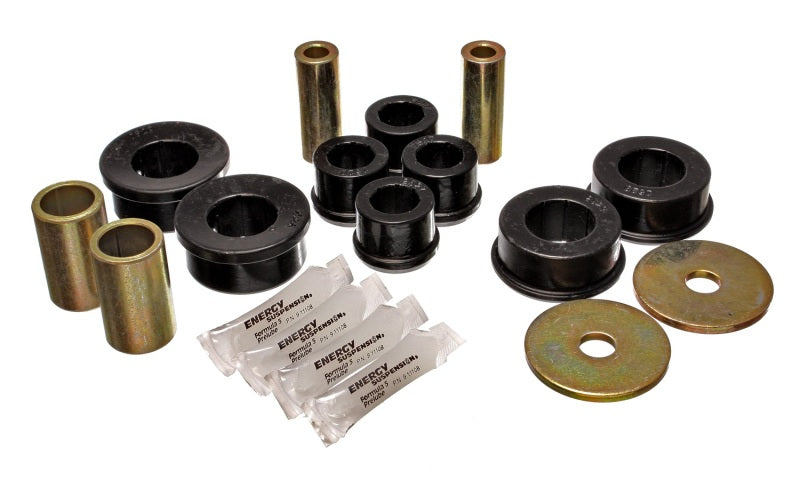 Energy Suspension 02-06 Subaru Impreza/WRX Black Front Control Arm Bushing Set - Premium Bushing Kits from Energy Suspension - Just $96.58! Shop now at WinWithDom INC. - DomTuned