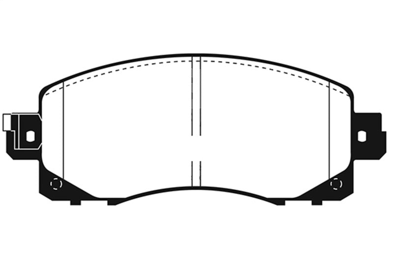 EBC 2018+ Subaru Crosstrek Yellowstuff Front Brake Pads - Premium Brake Pads - Performance from EBC - Just $128.87! Shop now at WinWithDom INC. - DomTuned